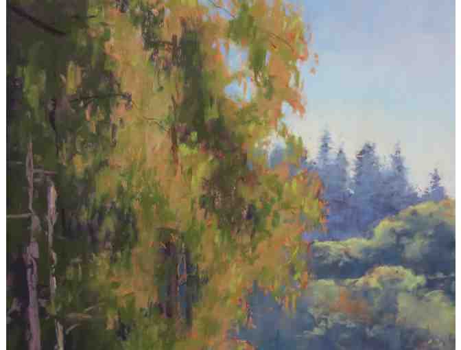 Caspar Beach History (pastel, 20'W x 20'H), Clark S. Mitchell