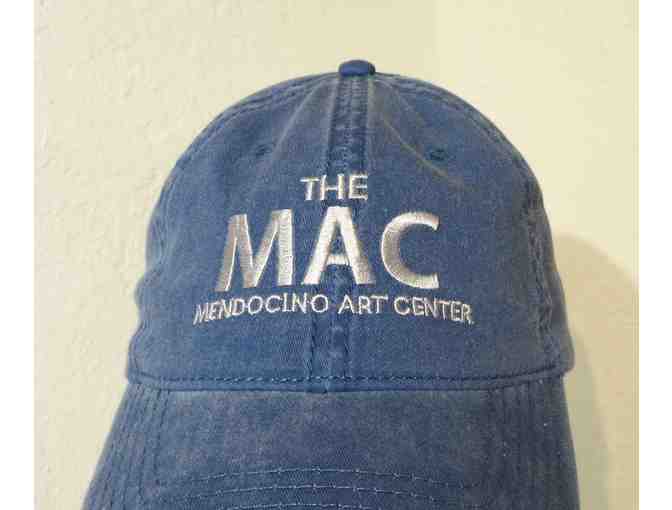 Mendocino Art Center Baseball Cap, Blue