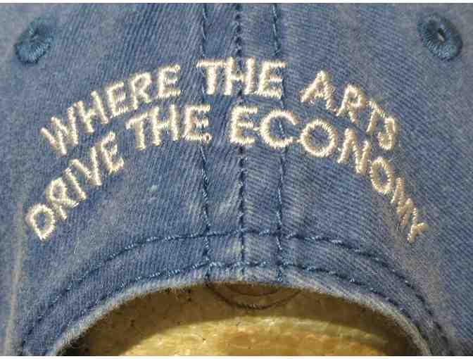 Mendocino Art Center Baseball Cap, Blue