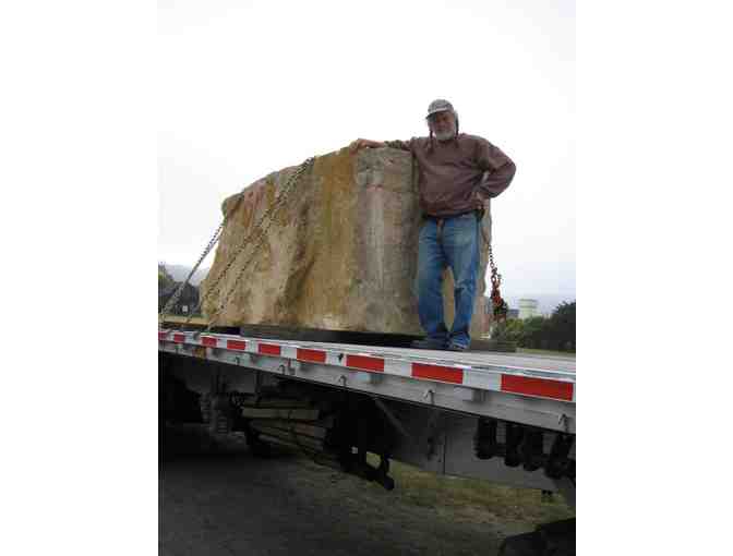 The Three Ages of Woman (limestone, 8 feet x 52' x 49'), John Fisher
