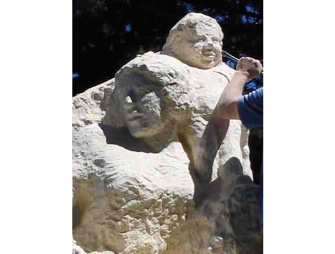 The Three Ages of Woman (limestone, 8 feet x 52' x 49'), John Fisher
