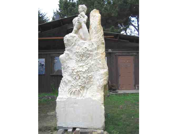 The Three Ages of Woman (limestone, 8 feet x 52' x 49'), John Fisher
