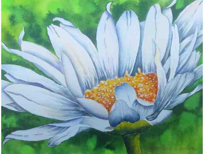 Ruffled Feathers (watercolor with Ink, framed, 15'W x 12'H), Sunshine Taylor