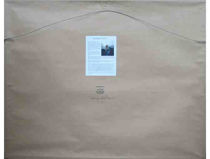 Spring Sweethearts (watercolor, 29'W x 23'H), Sunshine Taylor