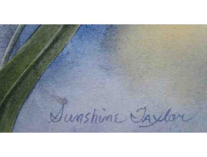 Garden Treasures (watercolor, 29'W x 23'H), Sunshine Taylor