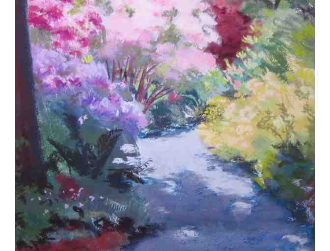 Song of the Rhodies (pastel print, 20'W x 16'H), Suzi Marquess Long