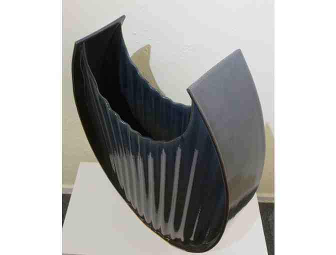 Architectural Vase #87 (ceramic, 17'W x 22'H x 5'D), Josh Latkin