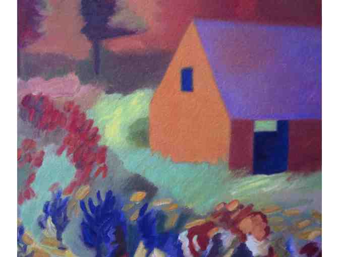 Wildflower Heaven (matted print, 11'W x 11.5'H), Marsha Connell