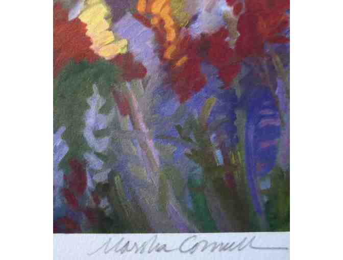 Wildflower Heaven (matted print, 11'W x 11.5'H), Marsha Connell