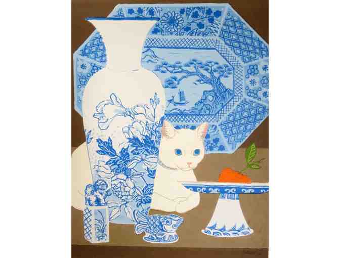 The Connoisseur (original Serigraph, 19'W x 23'H), Dorr Bothwell