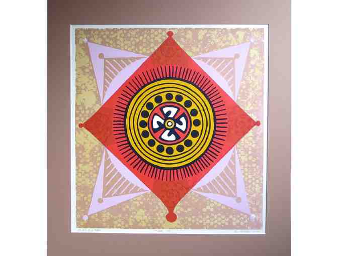 Mandala Series: Filfot (original Serigraph, 23'W x 24'H), Dorr Bothwell