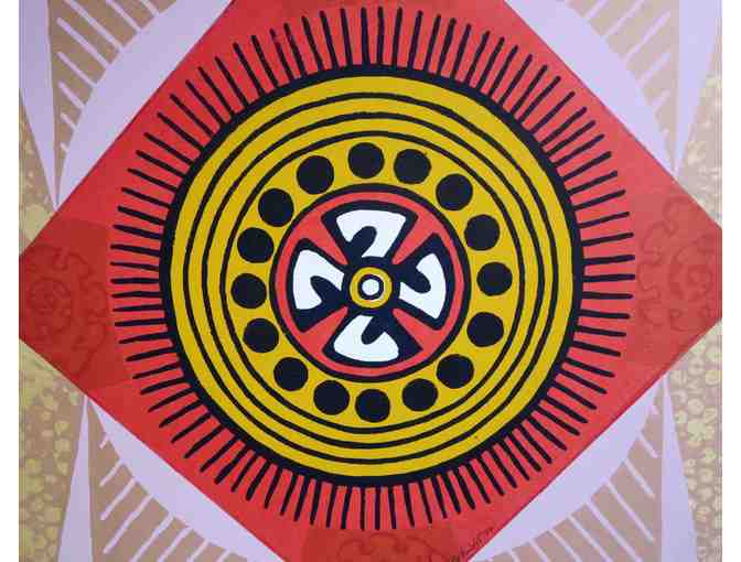 Mandala Series: Filfot (original Serigraph, 23'W x 24'H), Dorr Bothwell