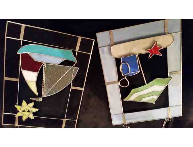 Leaded  Stained Glass Decorative Wall Hangings