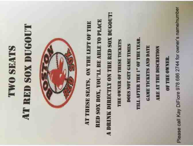 2 Boston Red Sox Tickets