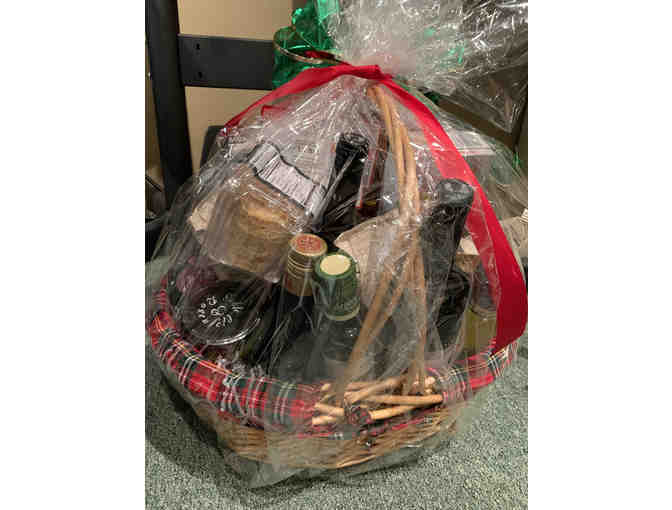 Italian Wine & Cheese Basket + $50 Gift Certificate