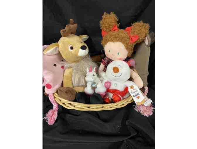 Basket of Friends for a Little Girl