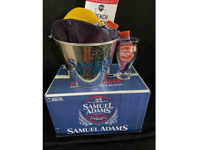 Sam Adams Gift Basket and Case of Beer