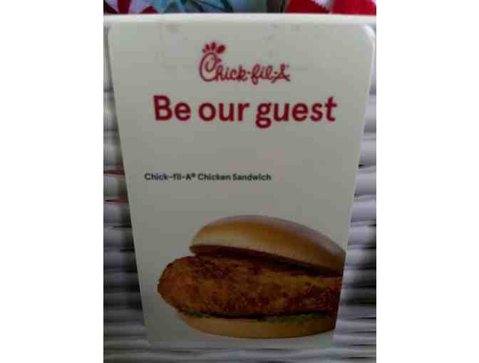 Chick-Fil-A Gift Swag Basket + {4} Be Our Guest Cards - Photo 2