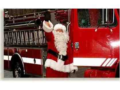 2022 Methuen Christmas Parade with the Fire Chief