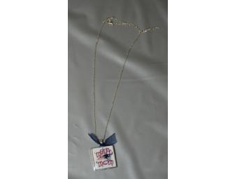 Metro Mom Bling Tile Necklace