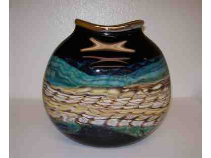 GartnerBlade Black Opal Flat Vessel