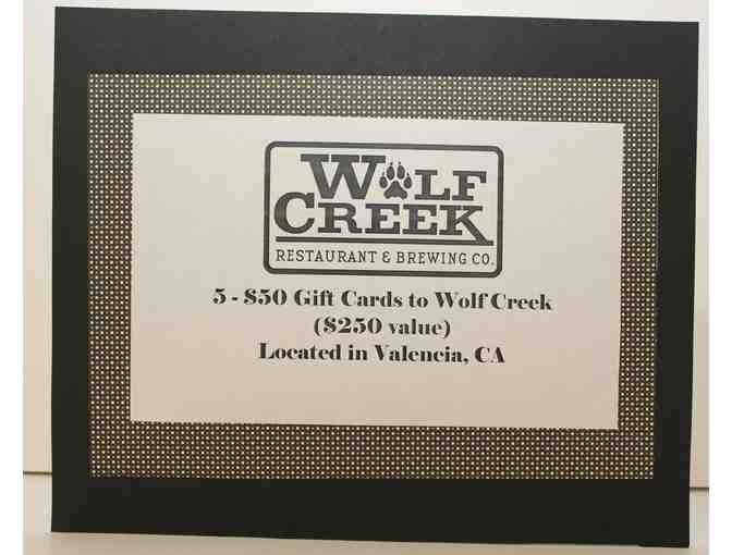 $250 Gift Card - Wolf Creek Restaurant &amp; Brewing Co. - Photo 1