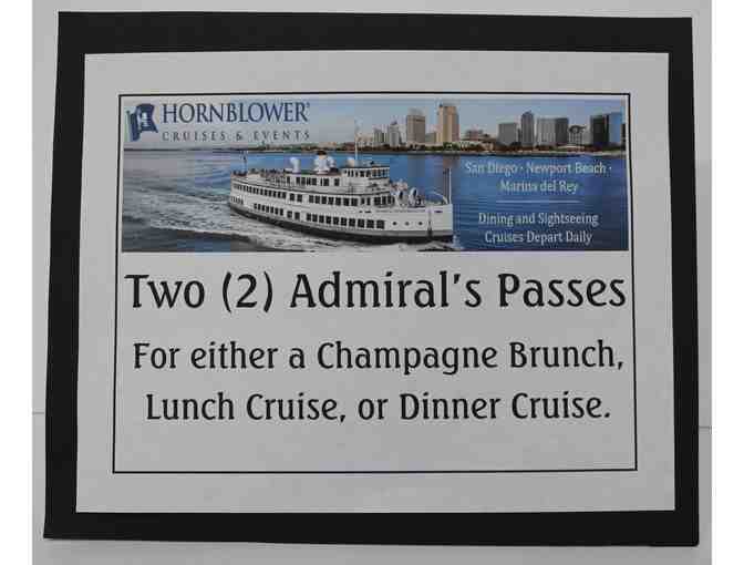 Hornblower Brunch, Lunch or Dinner Cruise for 2