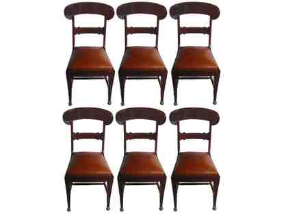 Art Deco Mahogany Dining Chairs