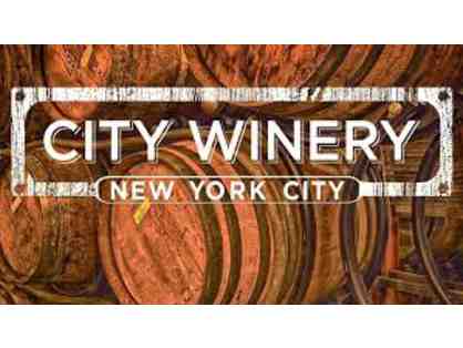 City Winery Dinner for 8
