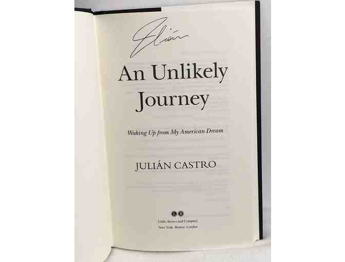 Signed Julian Castro Book 'An Unlikely Journey: Waking Up From My American Dream'