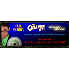 Sam Eaton's The Quantum Eye - Mentalism and Magic Show