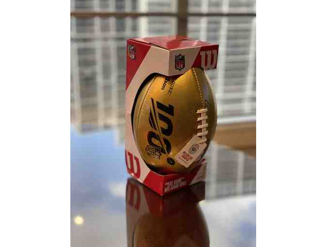 Leather NFL Football 2019 100th Anniversary REDUCED