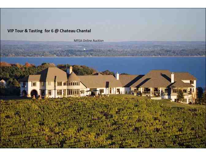 VIP Tour and Tasting for 6 people at Chateau Chantal-Traverse City, MI