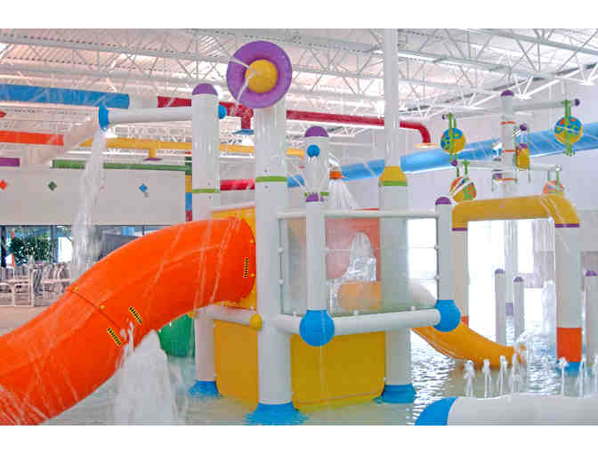 Indoor Water Park Day Pass for Family of Four, Sterling Heights, MI