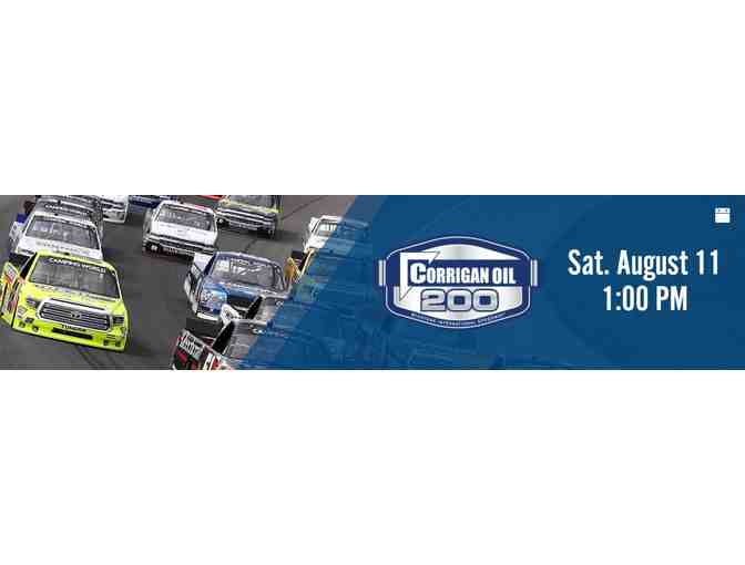 NASCAR Camping World Truck Series & Post-Race Concert: (4) Tickets - Sat Aug 11th