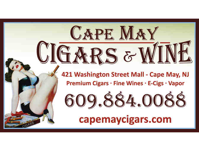 $50 Gift Certificate to Cape May Cigars & Wine