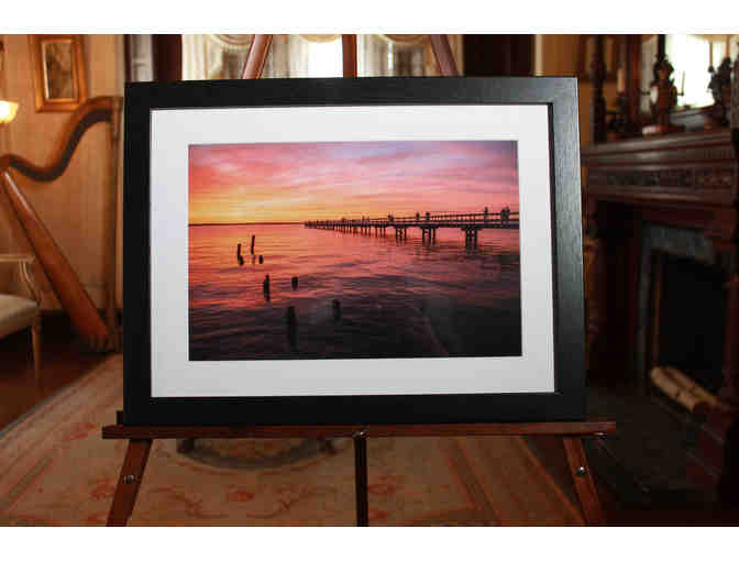 'Red Sky' Framed Art Photo Print by KGS Photography