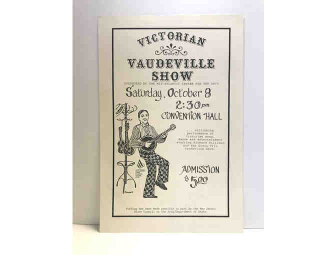 Vintage MAC Victorian Vaudeville Show Poster