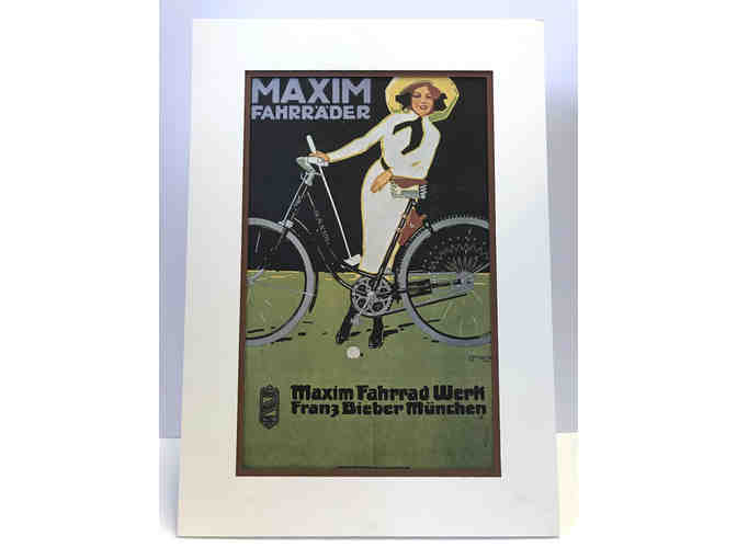 Carl Moos Bicycle Print and Pedego Electric Bike Rental
