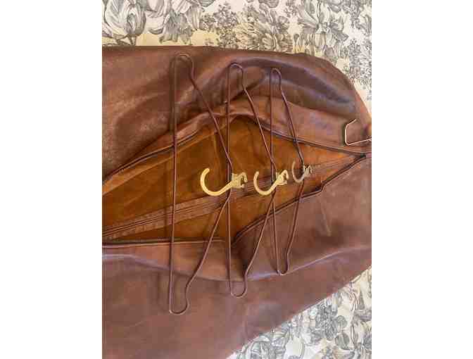 Leather Garment Bag