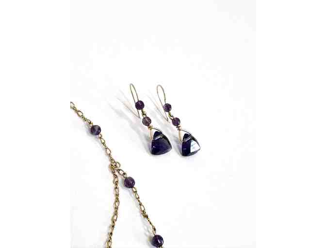 Amethyst costume jewelry