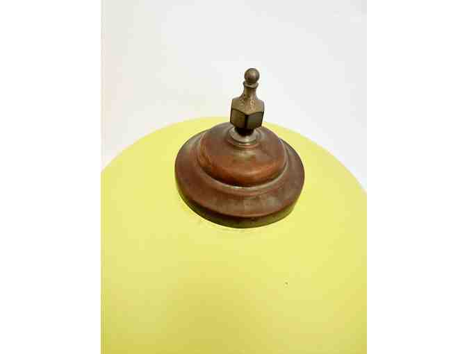 Vintage Vaseline Glass Dispenser