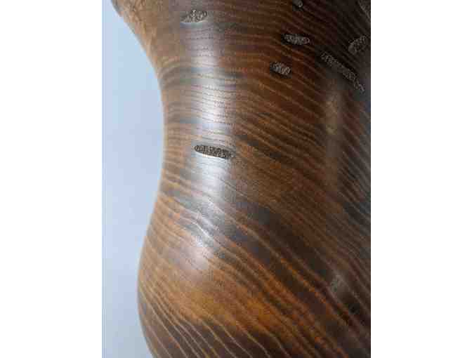 Gene Sparling wooden vase