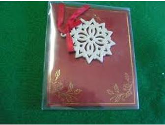 Book 'Letters From Somewhere' and a Lenox Charm