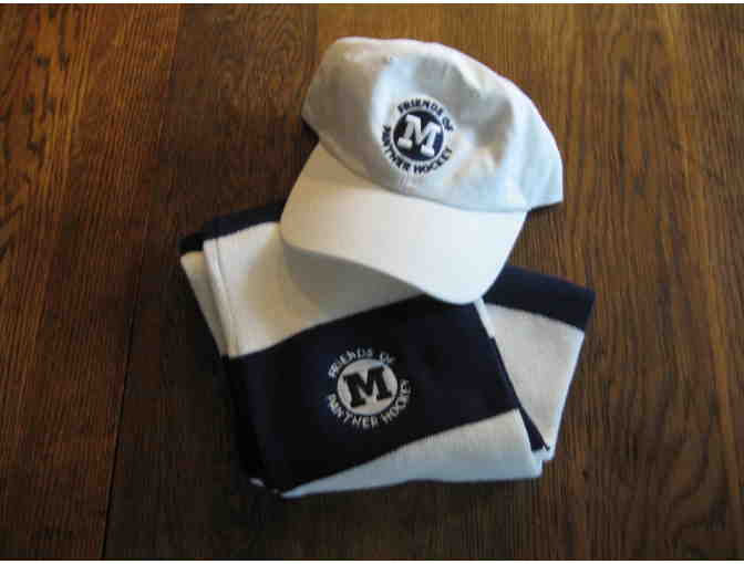 Friends of Panther Hockey Scarf and Baseball Cap - Reduced - Photo 1