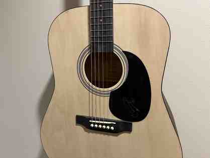 Autographed Carrie Underwood guitar