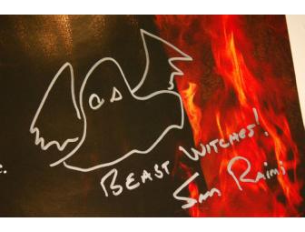 Autographed Sam Raimi 'Drag Me To Hell' Poster