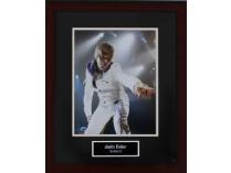 Justin Bieber Autographed and Framed 11X14 Photo