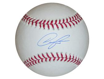Austin Jackson Autographed Baseball