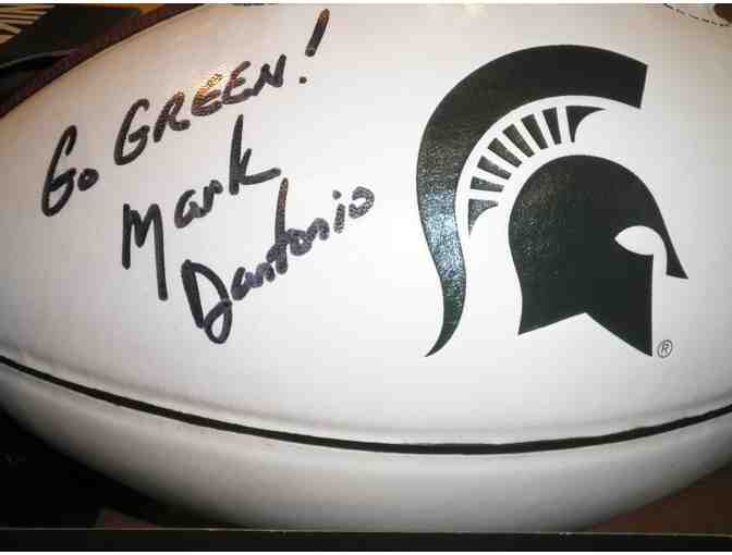Autographed MSU Football Coach Mark Dantonio Football